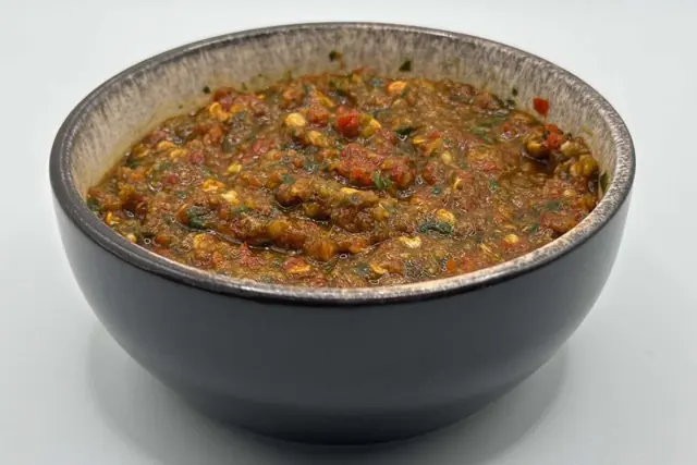 Fiery Blaze, side view of the bowl